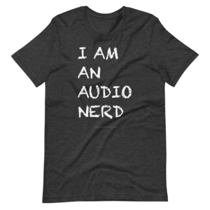 Audio Nerd T-Shirt - Fredman Digital