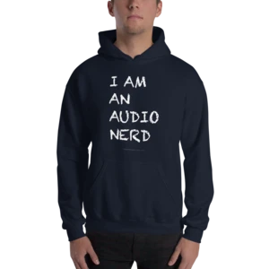 Audio Nerd Hoodie - Fredman Digital