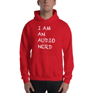 Audio Nerd Hoodie - Fredman Digital