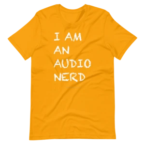 Audio Nerd T-Shirt - Fredman Digital