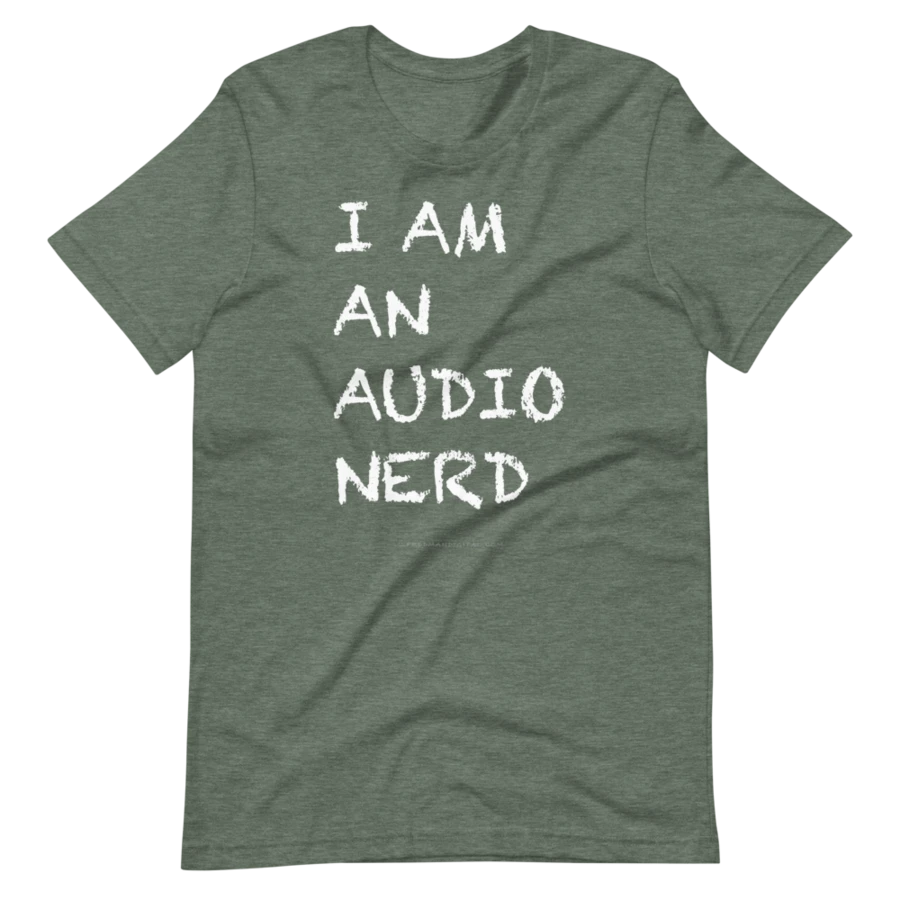 Audio Nerd T-Shirt - Fredman Digital